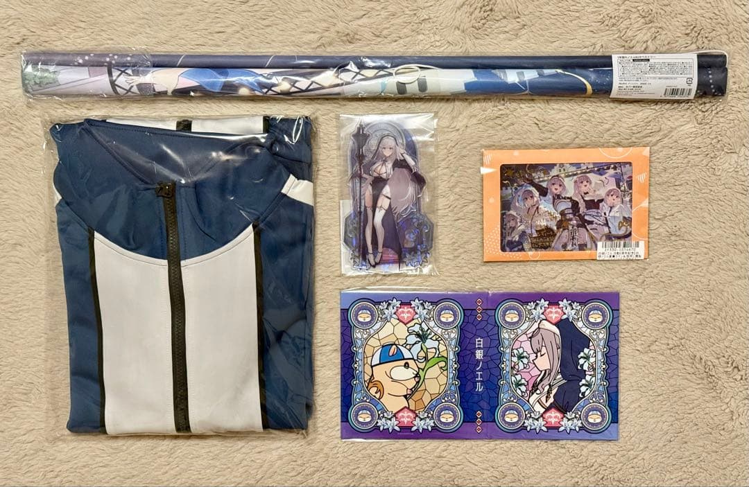 白銀ノエル 活動5周年記念 グッズ フルセット 白銀ノエル 活動5周年記念 グッズ フルセット