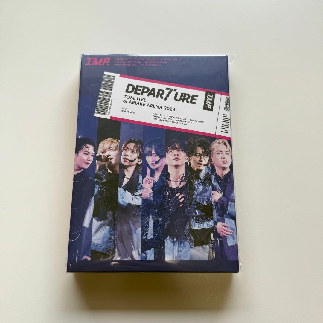 新品IMP. TOBE LIVE DEPARTURE初回生産限定盤Blu-ray