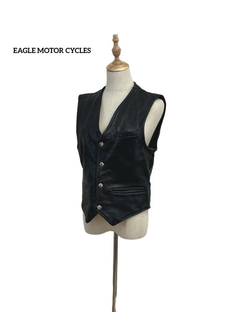EAGLE MOTOR CYCLES  本革　レザー　ベスト