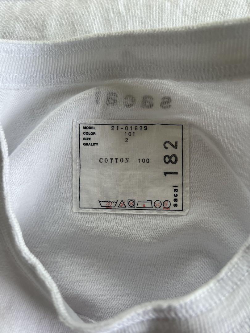 sacai ドッキングTシャツ 2