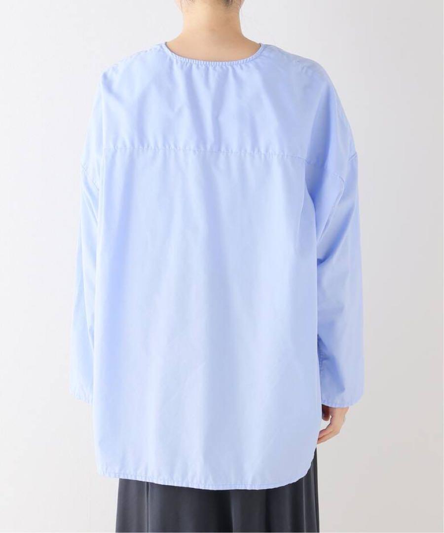 春早割 plage SUPIMA オーバーサイズシャツ COTTON トップス