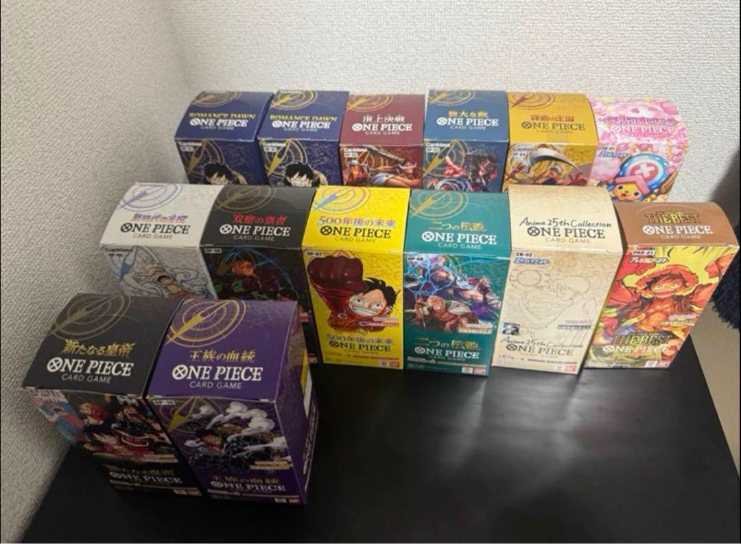 ワンピースカード　未開封　ロマンスドーン　頂上決戦　ワンピースカードゲーム