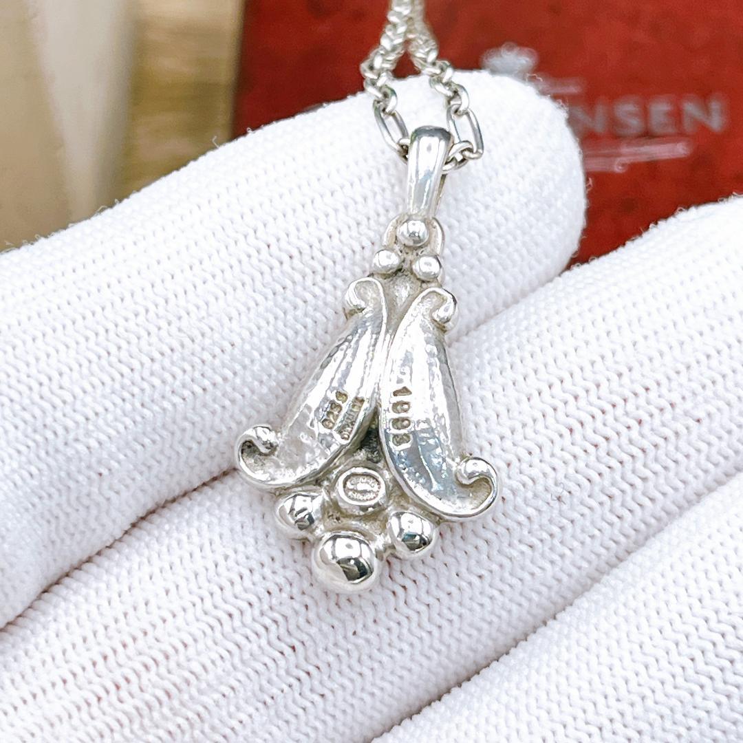 【ヘリテージ】ジョージジェンセン　レディース　ネックレス　ペンダント　1993 Georg Jensen - 【ヘリテージ】ジョージジェンセン レディース