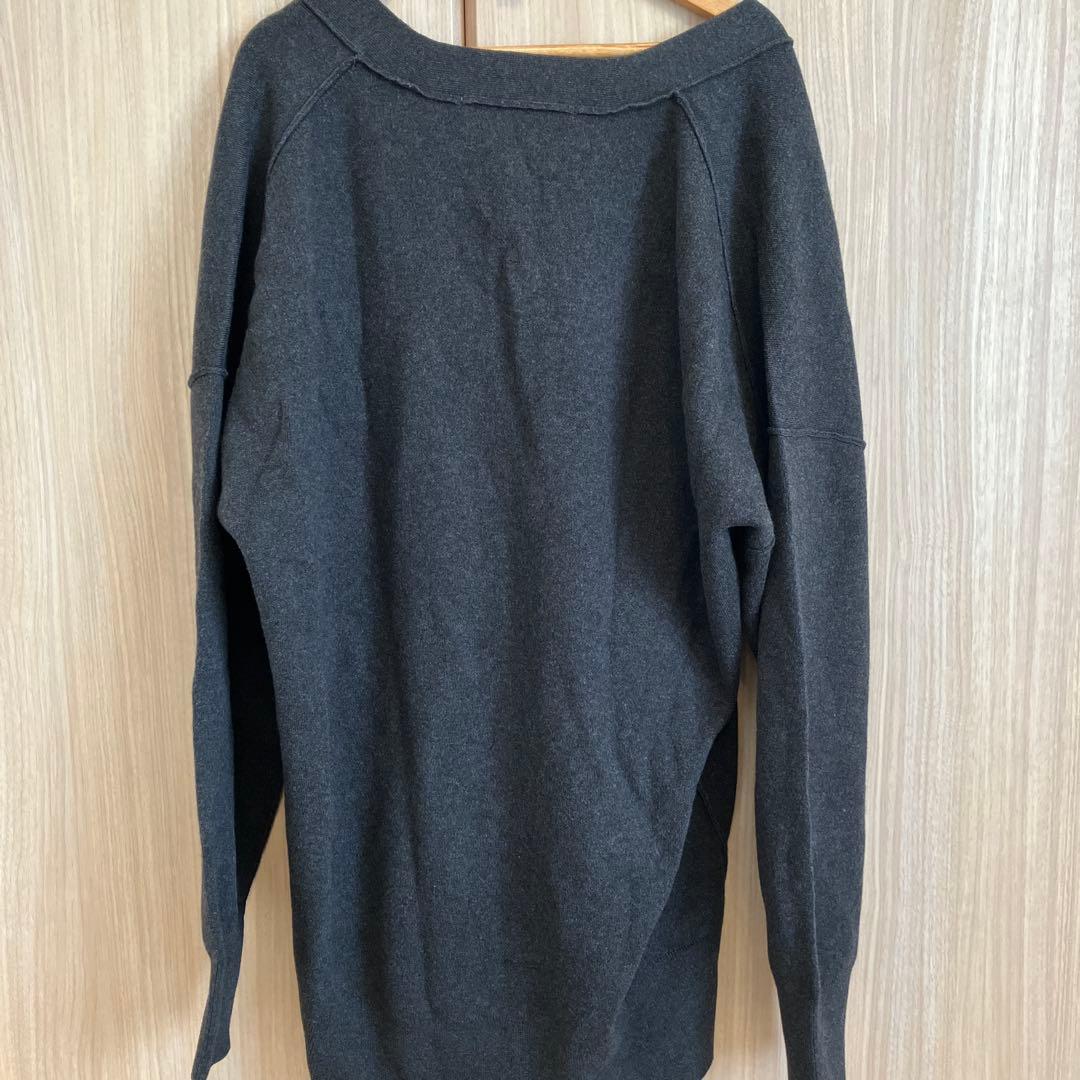 新品未使用タグ付き FRAMeWORK コットンカシミヤスムースカーディガン