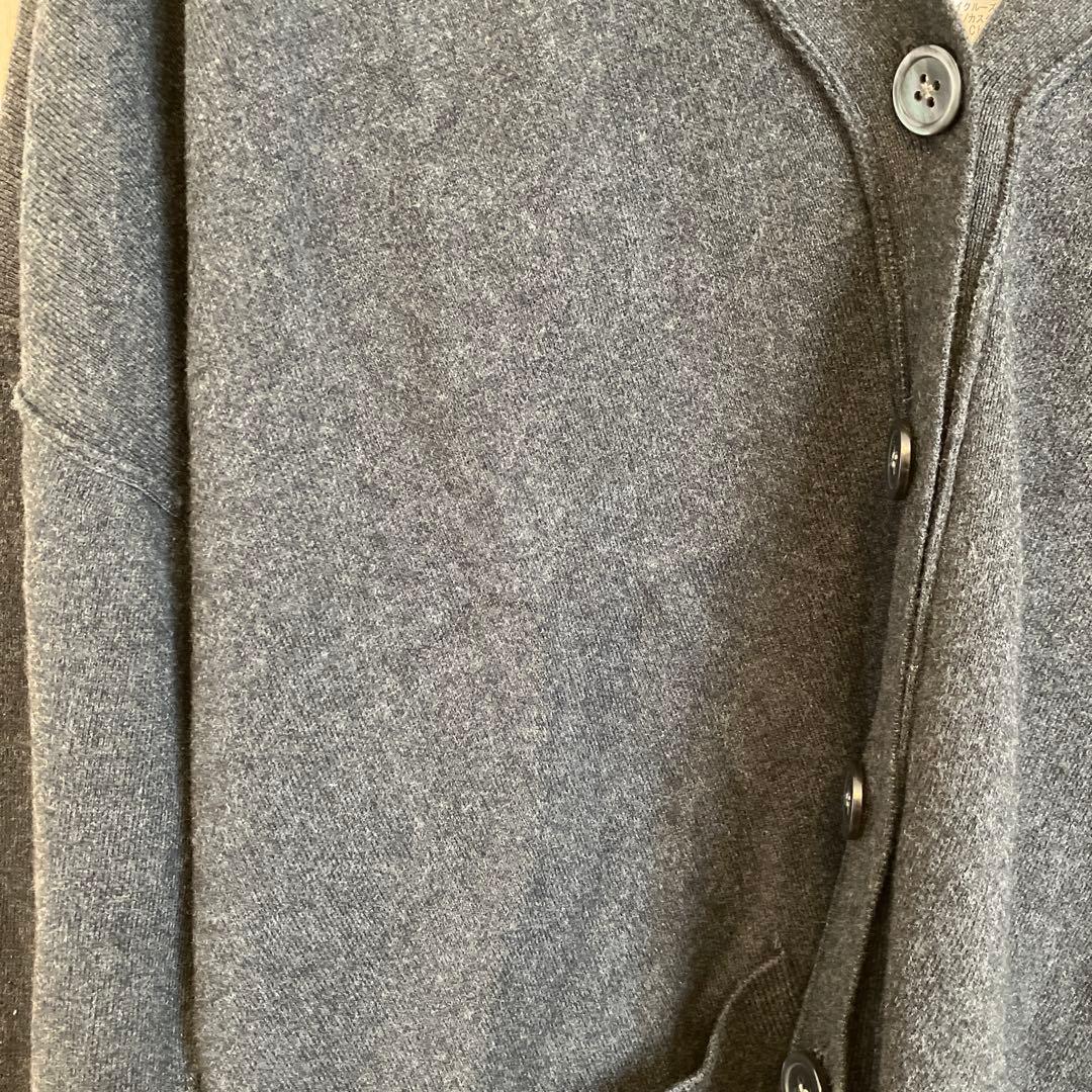 新品未使用タグ付き FRAMeWORK コットンカシミヤスムースカーディガン