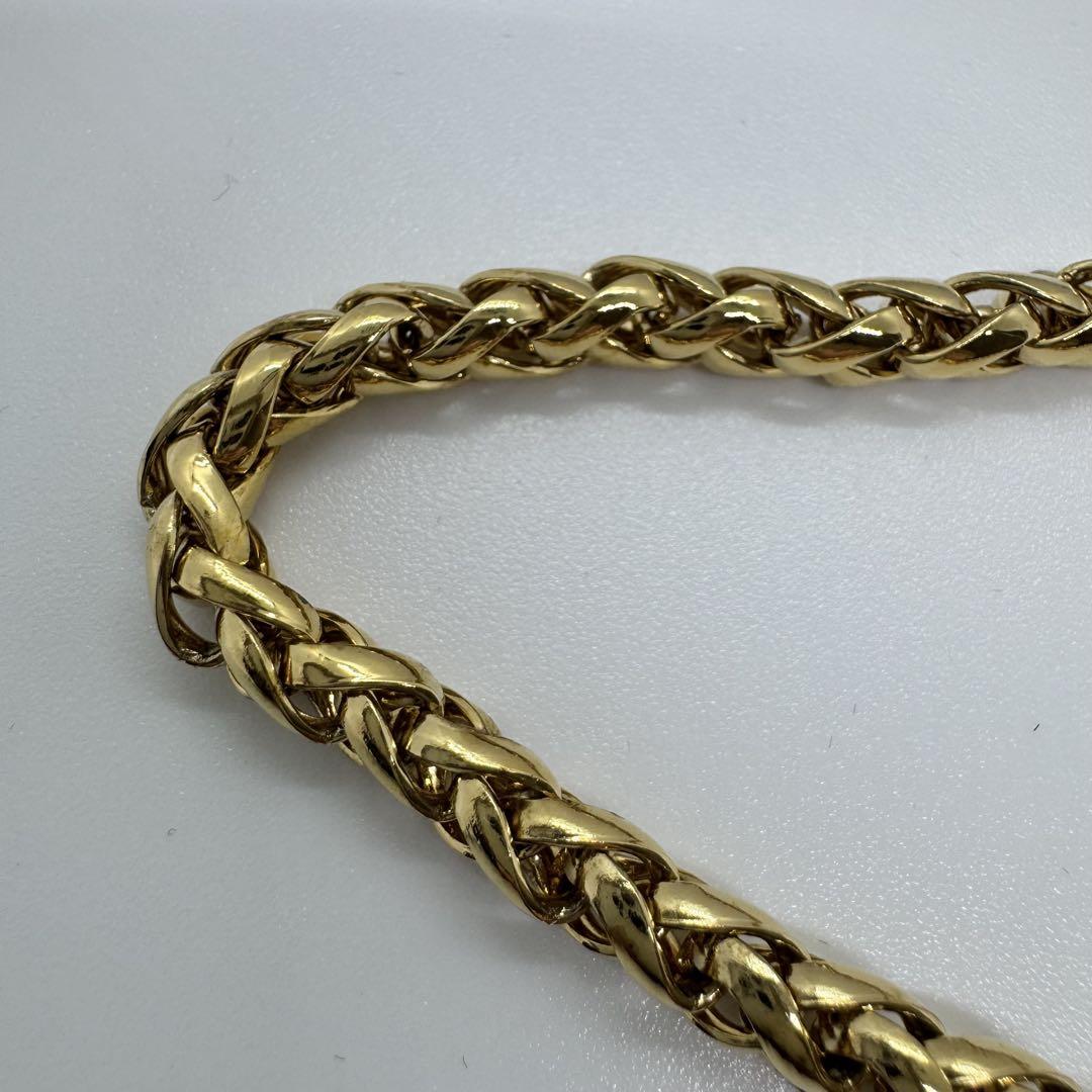 【美品】 GIVENCHY 刻印 ゴールド 80s ネックレス 喜平　極美品