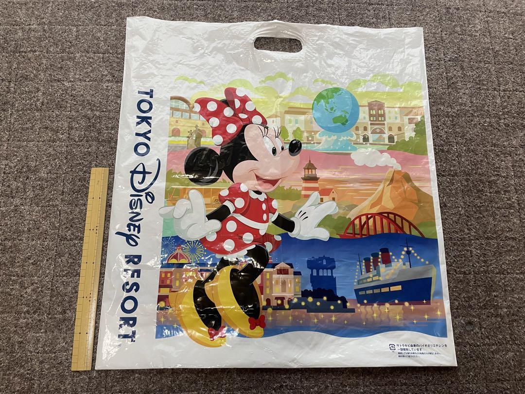 東京ディズニーランド 東京ディズニーシー ショップ袋 ショッパー 手提げ 特大 画像1