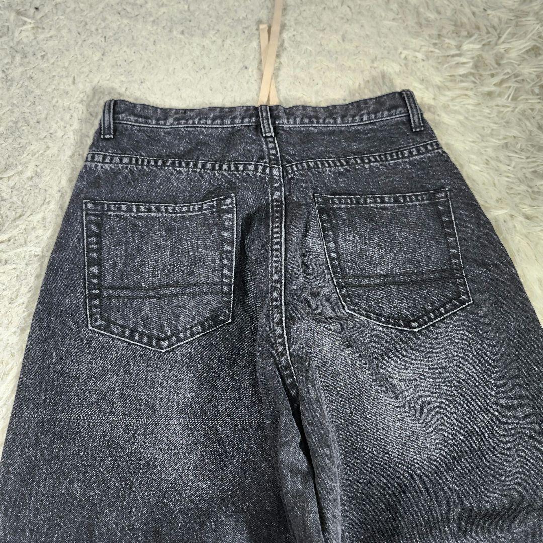 美品 RHODOLIRION ロドリリオン クラッシュダメージ ワイドデニム 美品 RHODOLIRION ロドリリオン クラッシュダメージ ワイドデニム