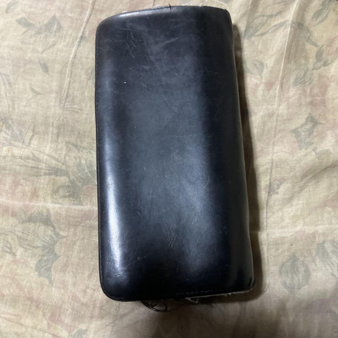 【中古】⭐️MUJI （無印良品） ヌメ革かぶせ長財布 ⭐️【無印良品絶版】