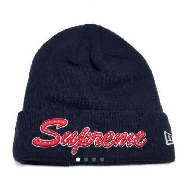 SUPREME NEW ERA Script Beanie