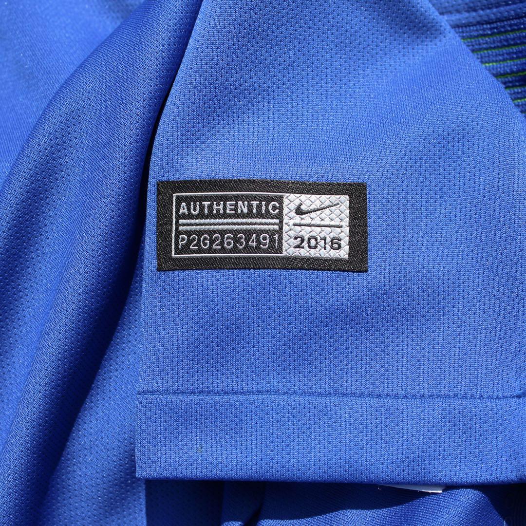ダグ付き 未使用 NIKE ブラジル代表 2016コパ/五輪モデル ゲームシャツ