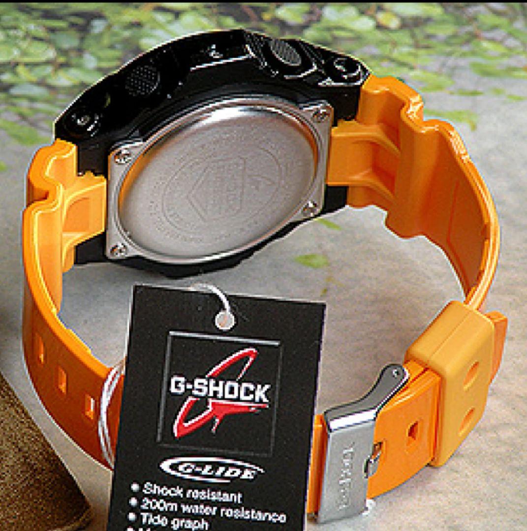 【美品】G-SHOCK G-LIDE 腕時計 ブラックオレンジ