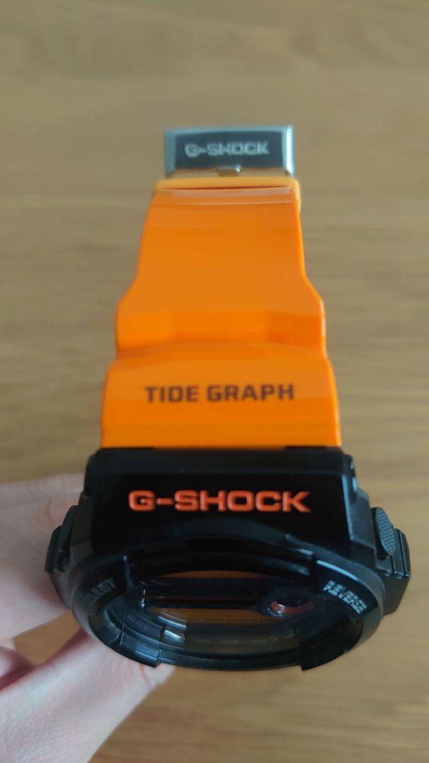 【美品】G-SHOCK G-LIDE 腕時計 ブラックオレンジ