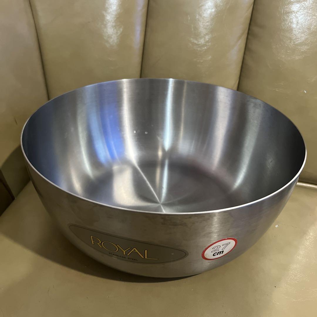 ROYAL STAINLESS STEEL調理器具ボール27cm