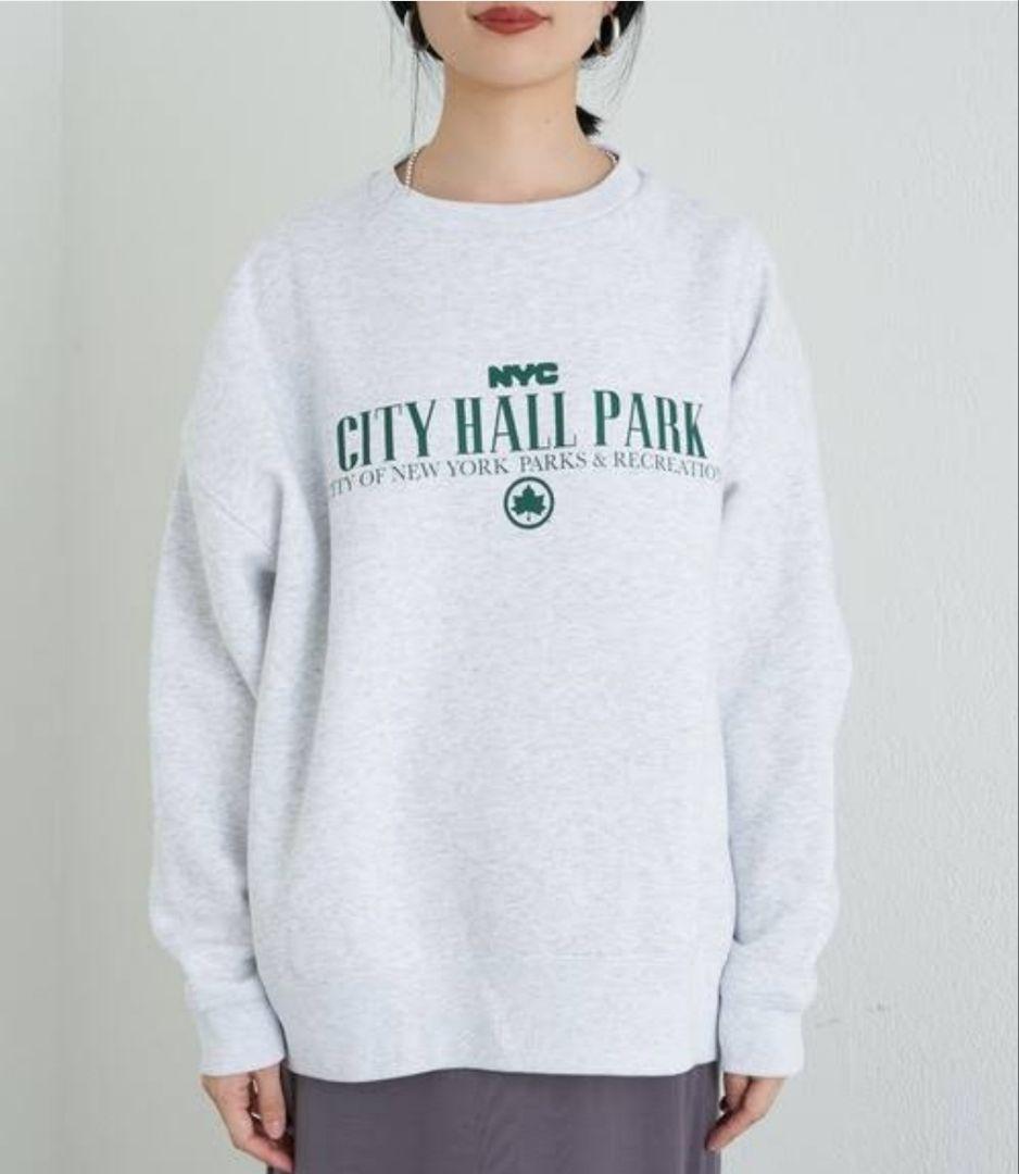 ✨完売　NYC × GOOD ROCK SPEED/ロゴ スエット emmi×GOOD ROCK SPEED×NYC】クルーネックロゴスウエット