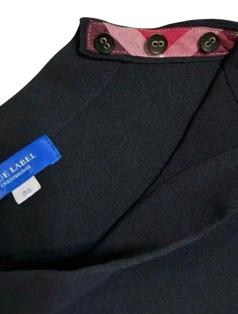 ブルーレーベル・クレストブリッジ ノースリーブワンピース 美品