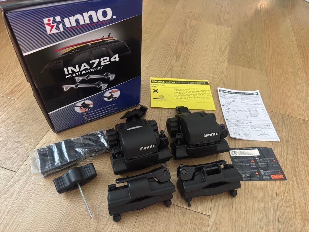 INNO INA724 マルチラチェット ラチェット サーフキャリアCAR MATE