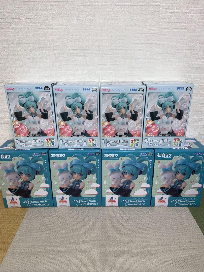 初音ミク シナモロール　luminasta フィギュア　ちょこのせ　シナモン