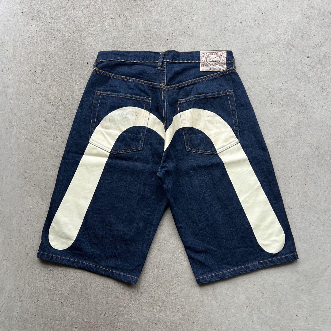 【希少】EVISU デニム　ハーフデニム