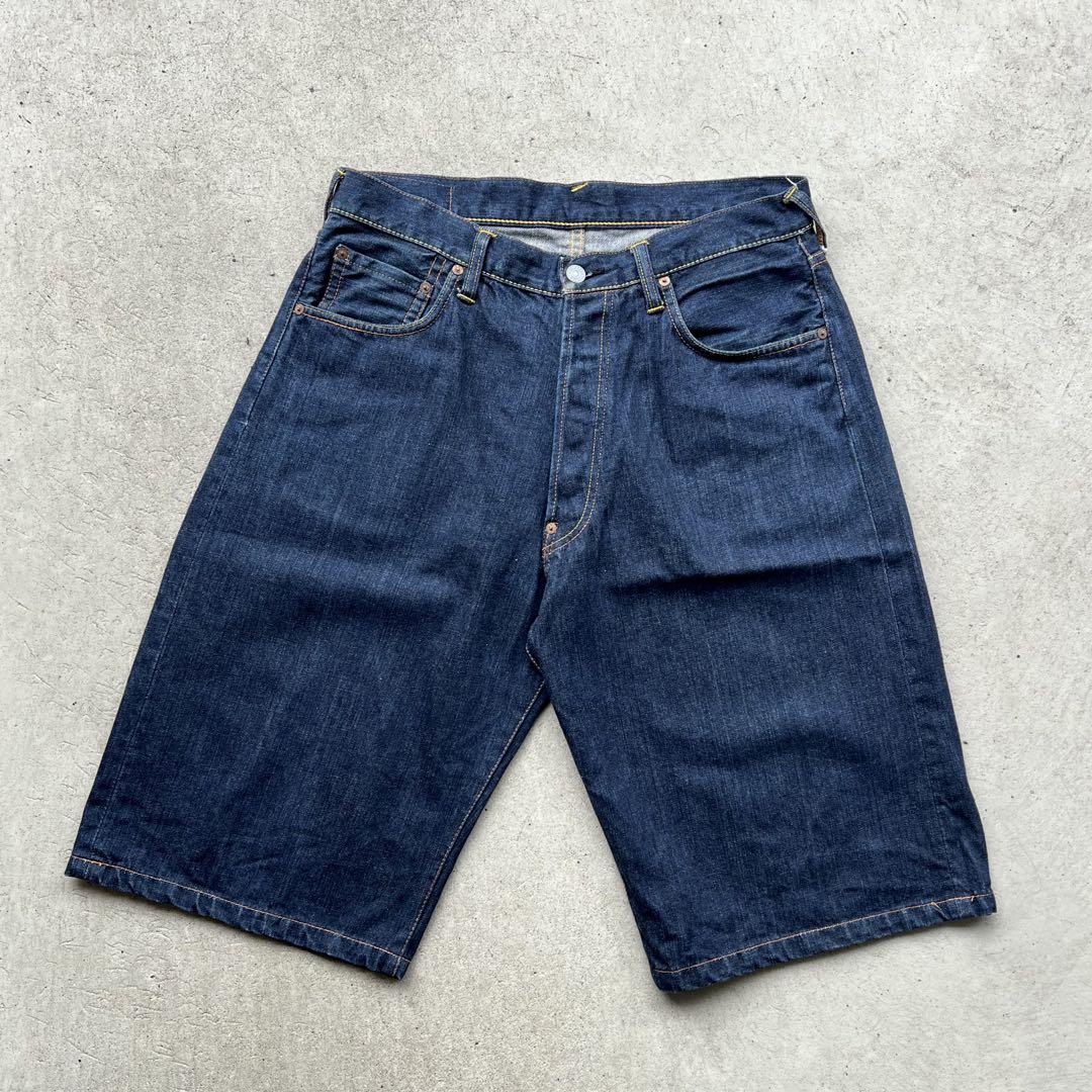 【希少】EVISU デニム　ハーフデニム