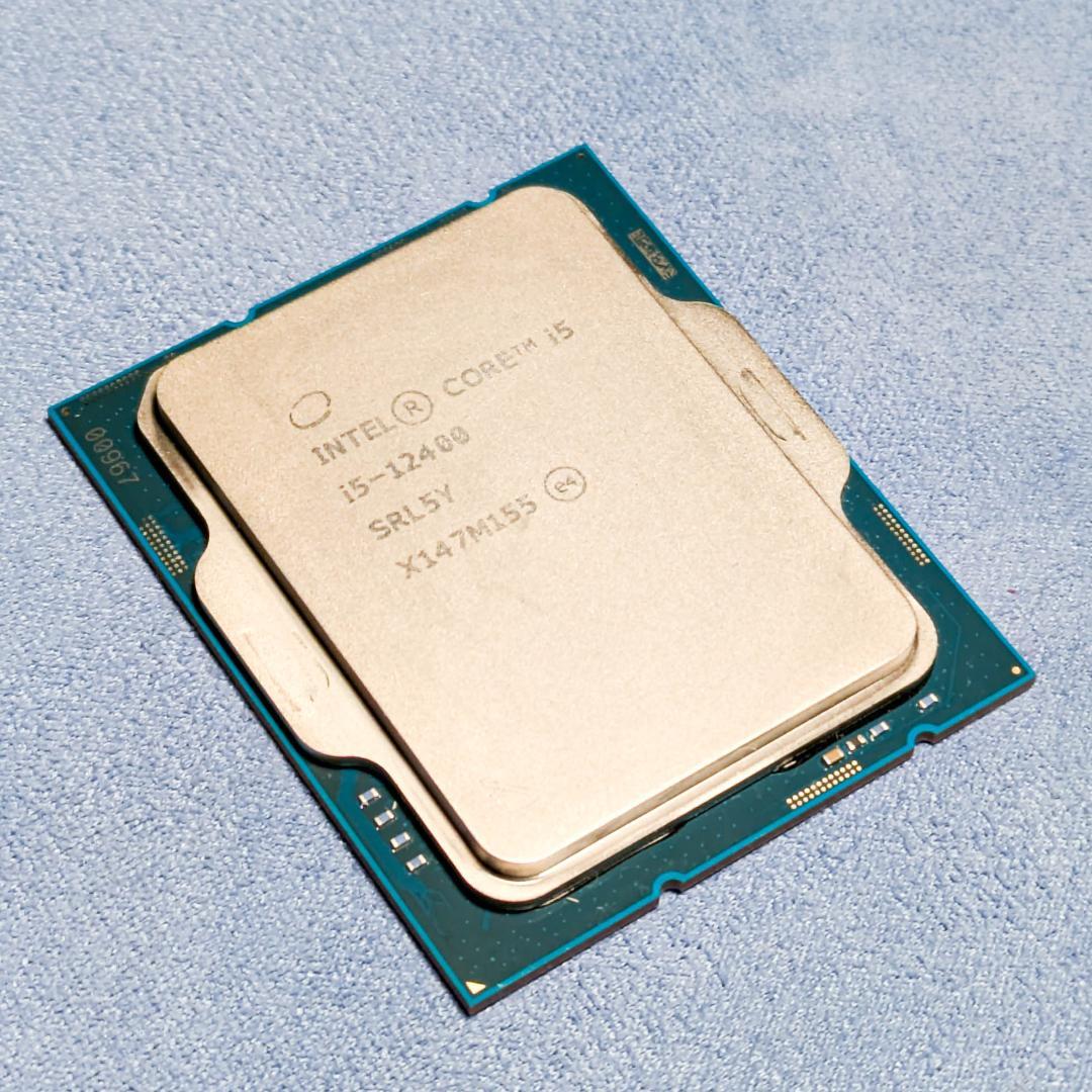 【動作品】Intel Core i5-12400