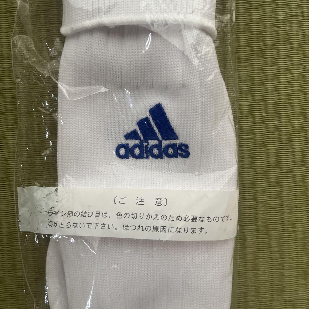 ブランド品 通販サイト 新品レア 靴下 トリコロールサッカー 白 22-24cm アディダス ウェア