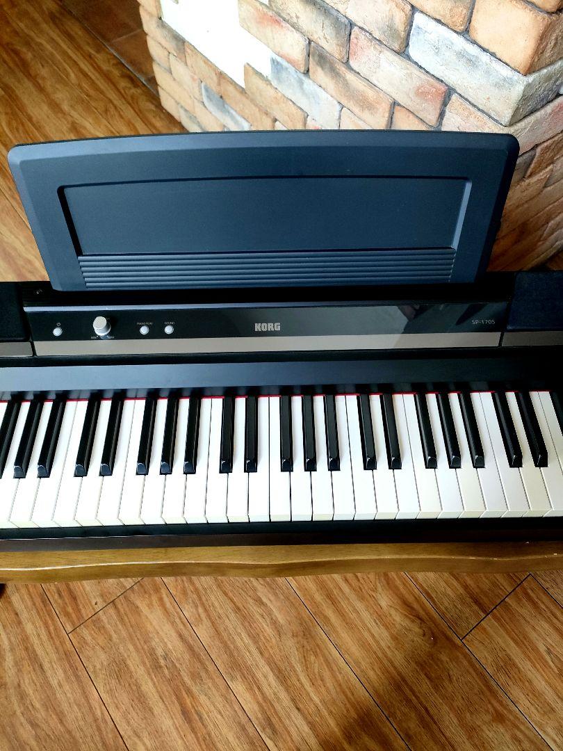 ADAMS　KORG SP-170S 電子ピアノ ブラック　88鍵