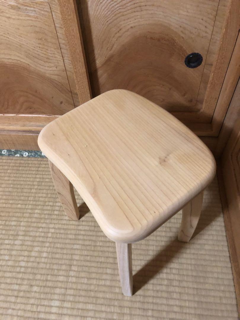 1231 建具屋58年のおじいさんの手作り木製サイドテーブル