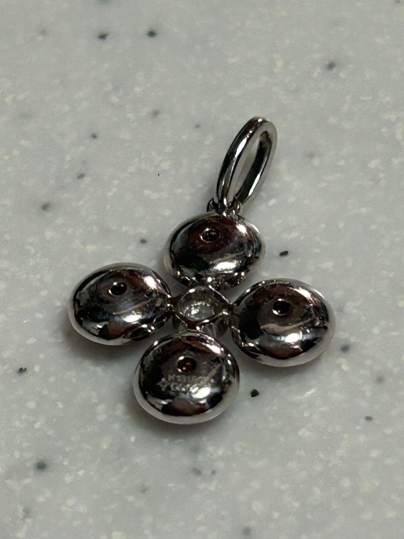 Ｋ18ルビーとダイヤのトップ　Ｋ18をk18WGに変更！