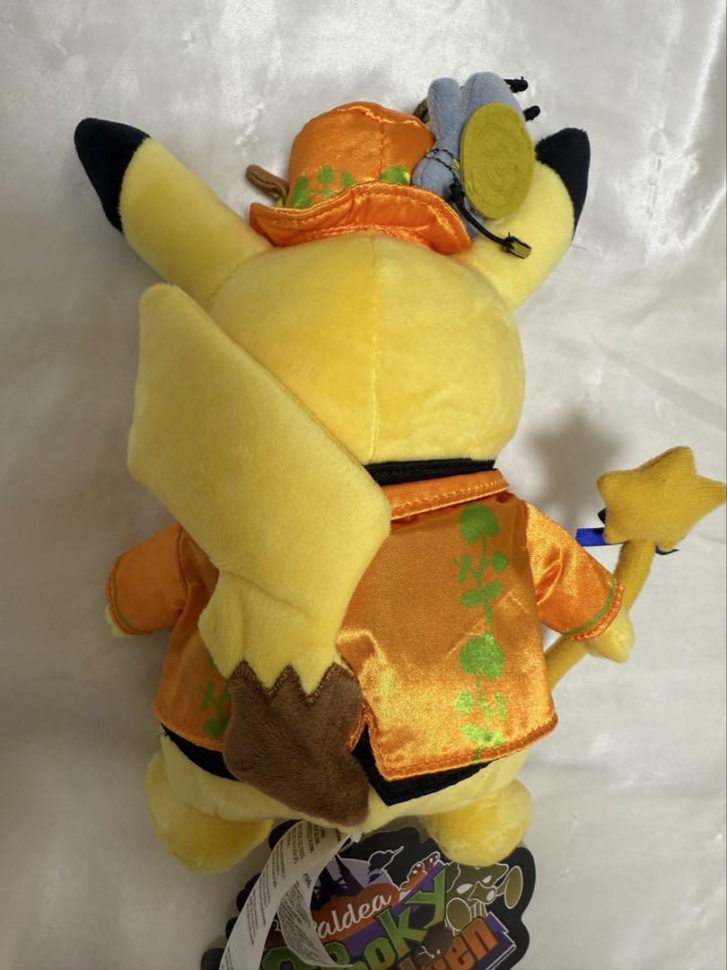 値下げ!ポケセン限定 ハロウィン ピカチュウ ゴルバットコス タグ付き】ポケセン限定 Paldea Spooky ハロウィン ピカチュウ