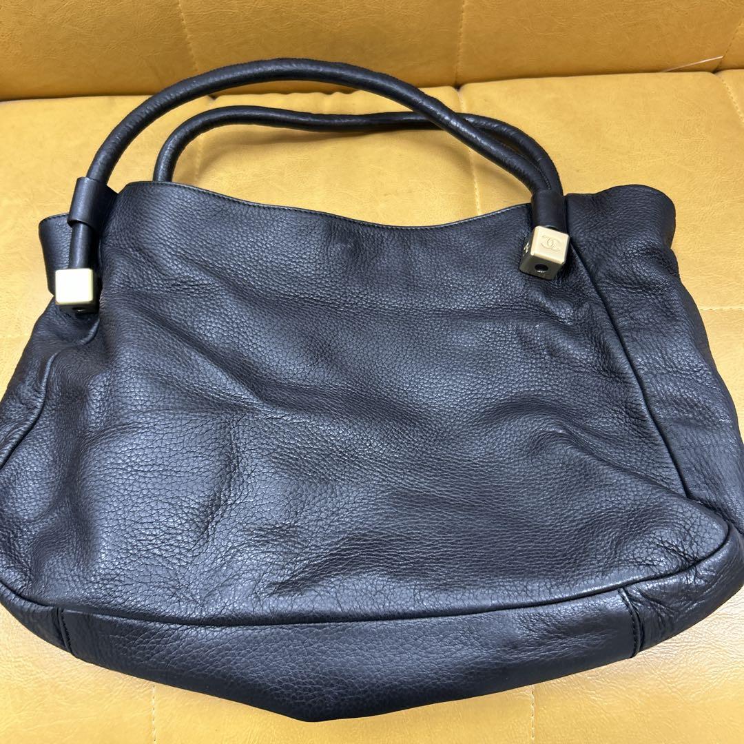 専用出品◼️CHANEL 柔らかい革のハンドバッグ　黒