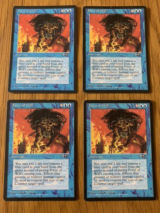 日本売り出し Force of Will 意志の力 英語版 MTG オンラインでの最低 日本売り出し Force of Will 意志の力 英語版 MTG オンラインでの最低
