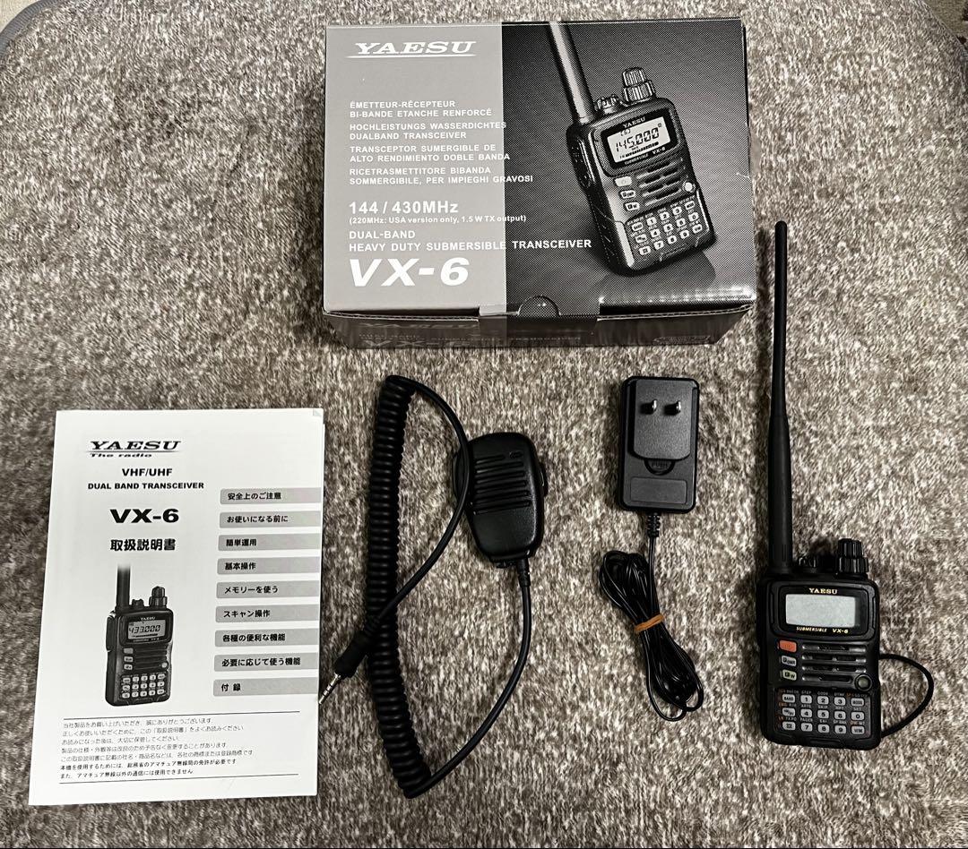 八重洲 アマチュア無線 VX-6 スタンダード 144/430MHz - メルカリ