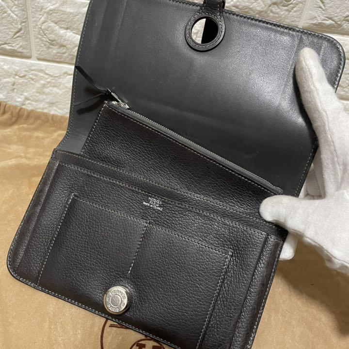 ❤️エルメス❤️HERMES✨ドゴン✨長財布‼️刻印あり ❣️エルメス❣️HERMES✨ドゴン✨長財布‼️刻印あり