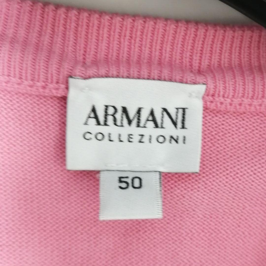 極美品✨ アルマーニ コレッツォーニ　コットン トップス　50　大きいサイズ
