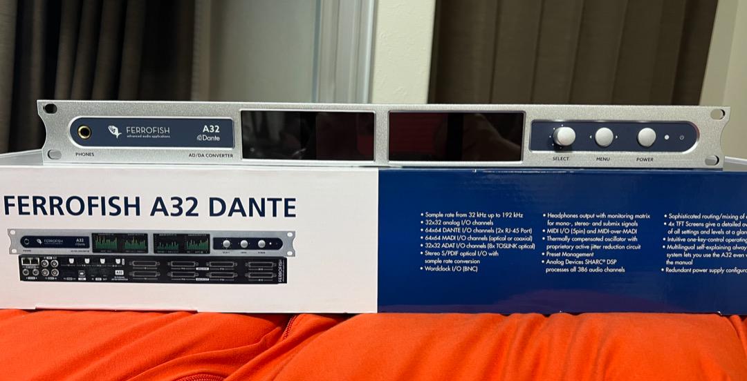 ferrofish A32 Dante