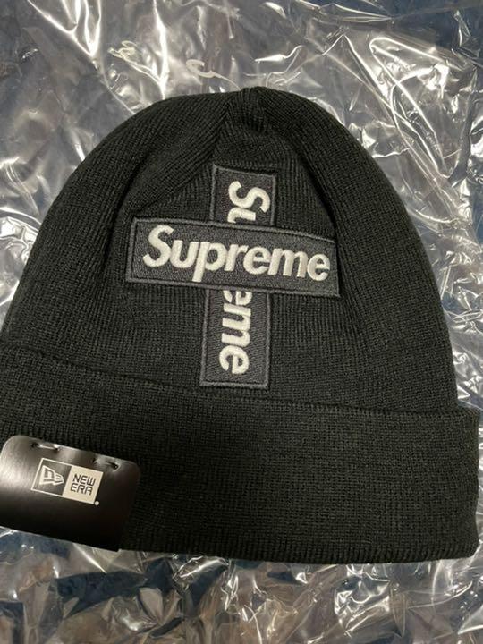 Supreme New era Cross Box Logo Beanie