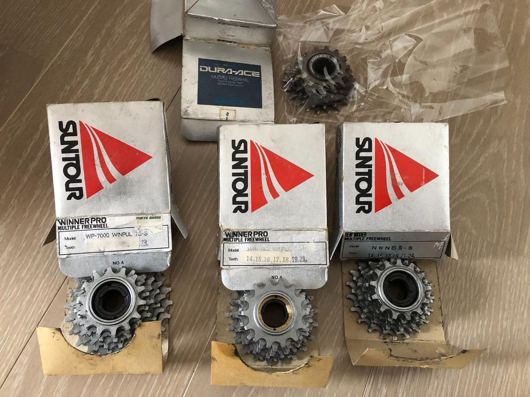 SUNTOUR WINNER PRO multiple freewheel　4個