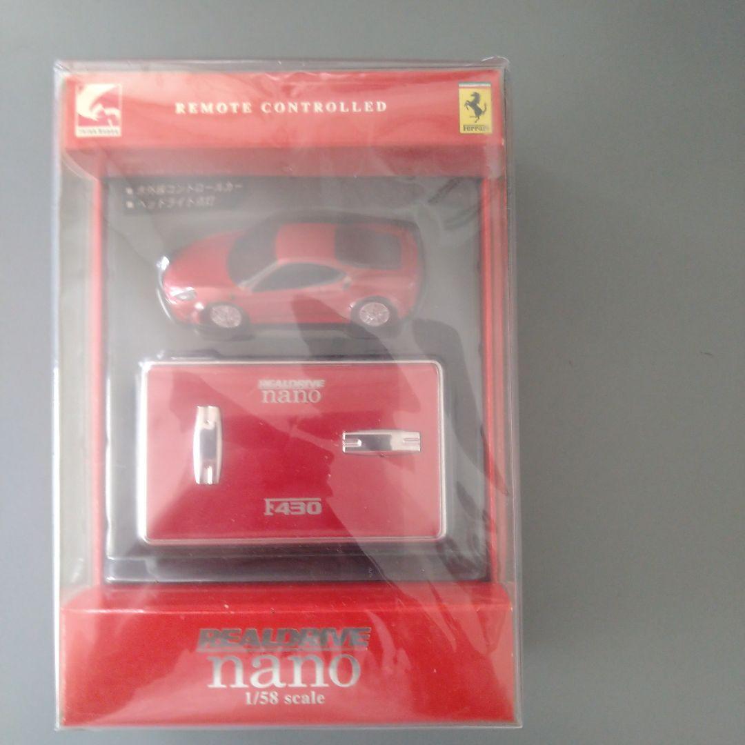 REALDRIVE F430 リモートコントロールカー 1/58スケール