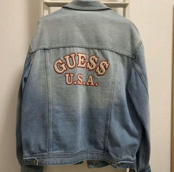 特別セール品】 Guess×A$AP Rocky デニムジャケット - Gジャン/デニム 超人気 Gジャン GUESSデニムジャケット Gジャン/デニムジャケット