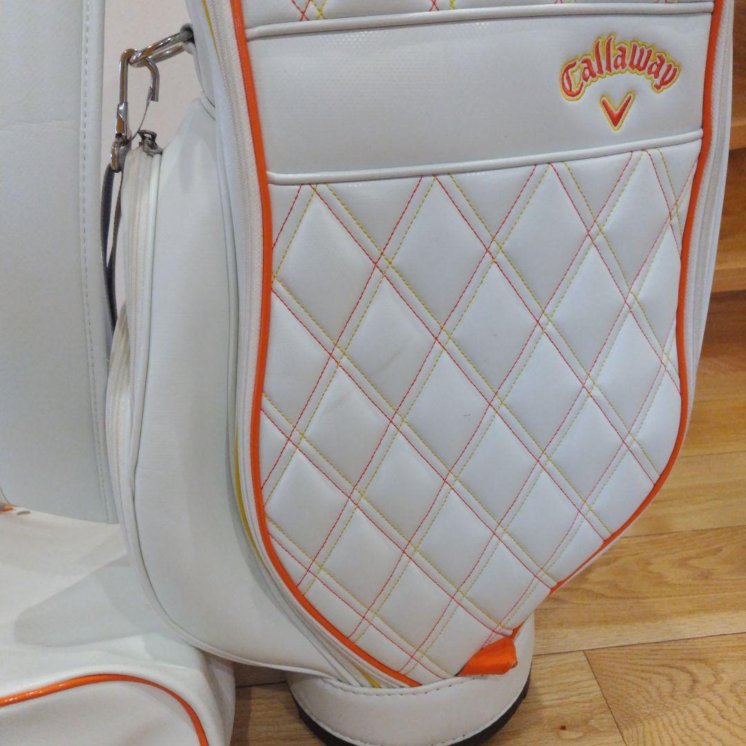 Callaway ゴルフバッグ ホワイト キルティング