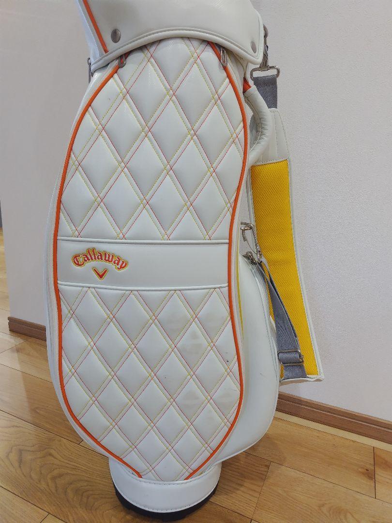 Callaway ゴルフバッグ ホワイト キルティング