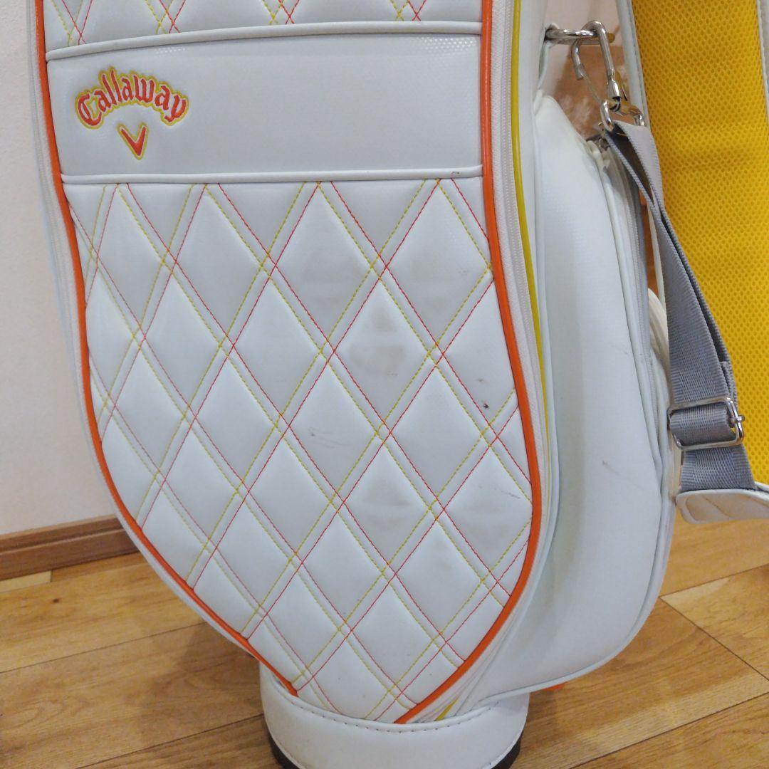 Callaway ゴルフバッグ ホワイト キルティング