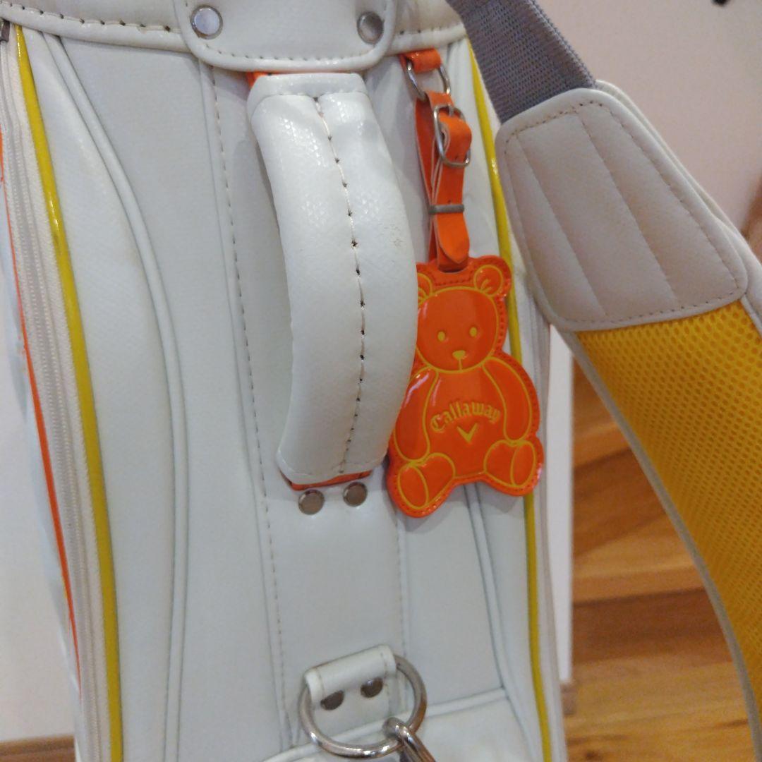Callaway ゴルフバッグ ホワイト キルティング