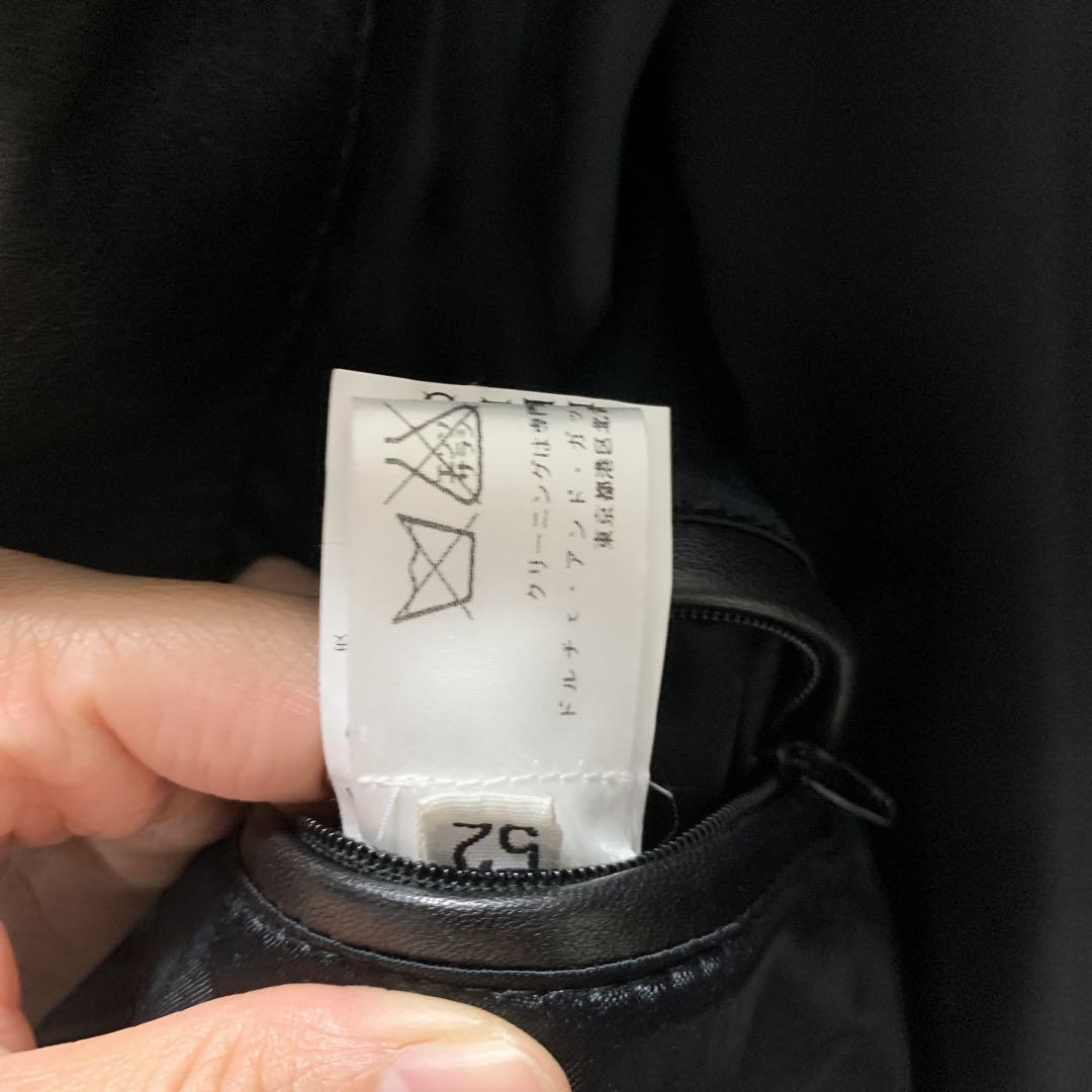 訳ありdolce&GABBANA ガクト　レザーブルゾン　ショーモデル