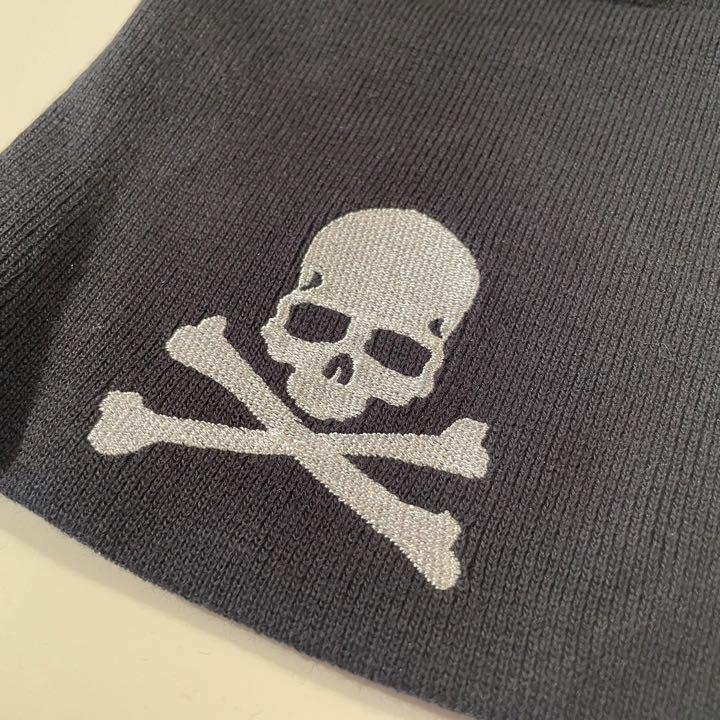 mastermind JAPAN ブラックキャップ スカル刺繍 マグネット付き