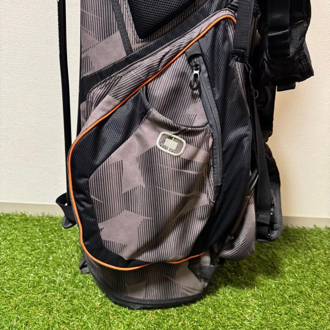 OGIO オジオ GROM スタンド式 キャディバッグ 14分割