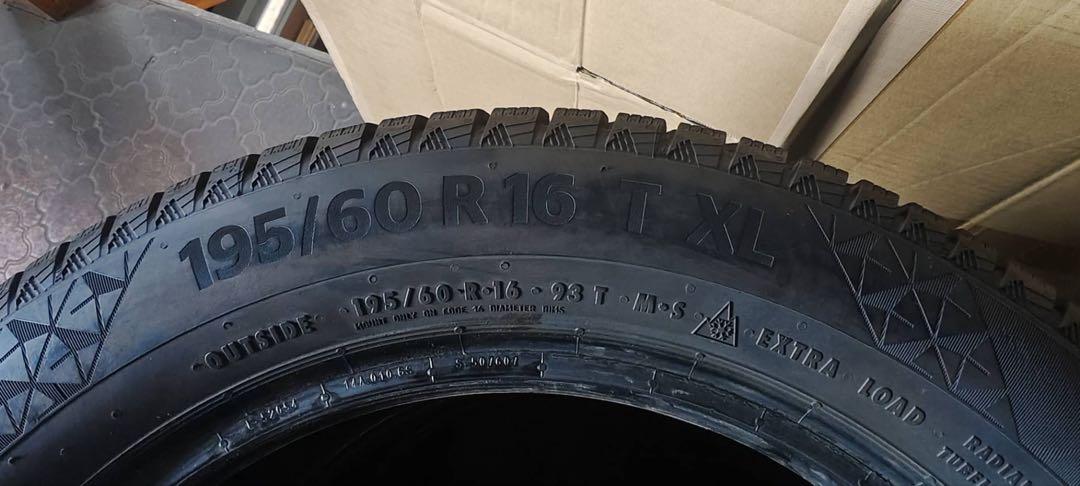 ②195/60R16 冬タイヤ　スタッドレスタイヤ2本セット　激安送料無料