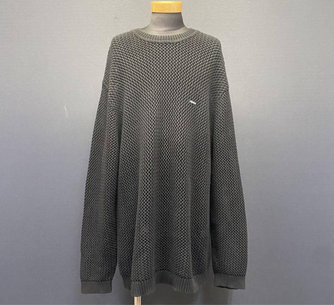 Supreme シュプリーム オープンニットスモールボックスロゴセーターブラック