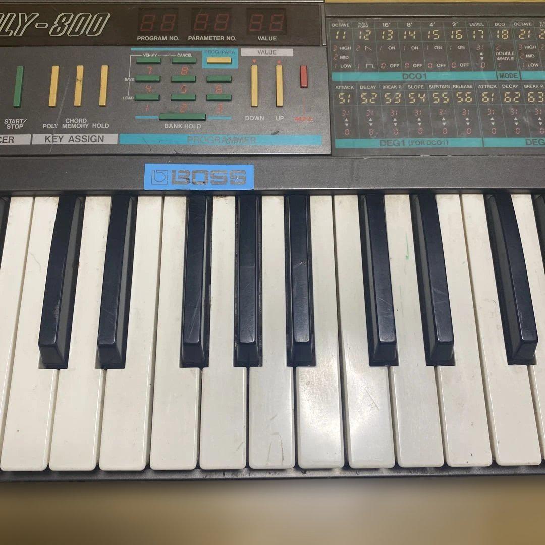 ジャンク】KORG POLY-800 シンセサイザー 61鍵 - メルカリ